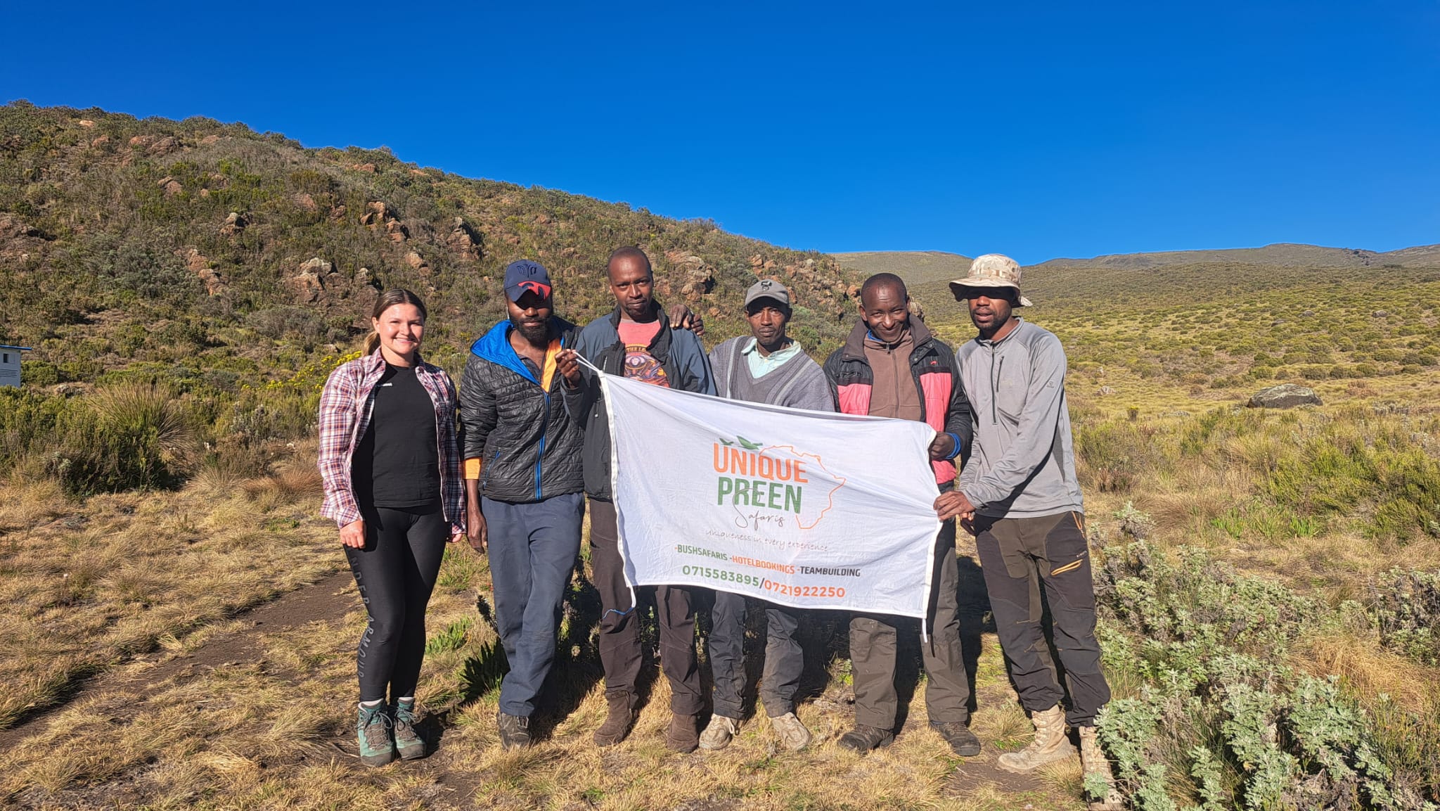 5 Days Mt Kenya  Traverse Via  Burguret -Chogoria  Route